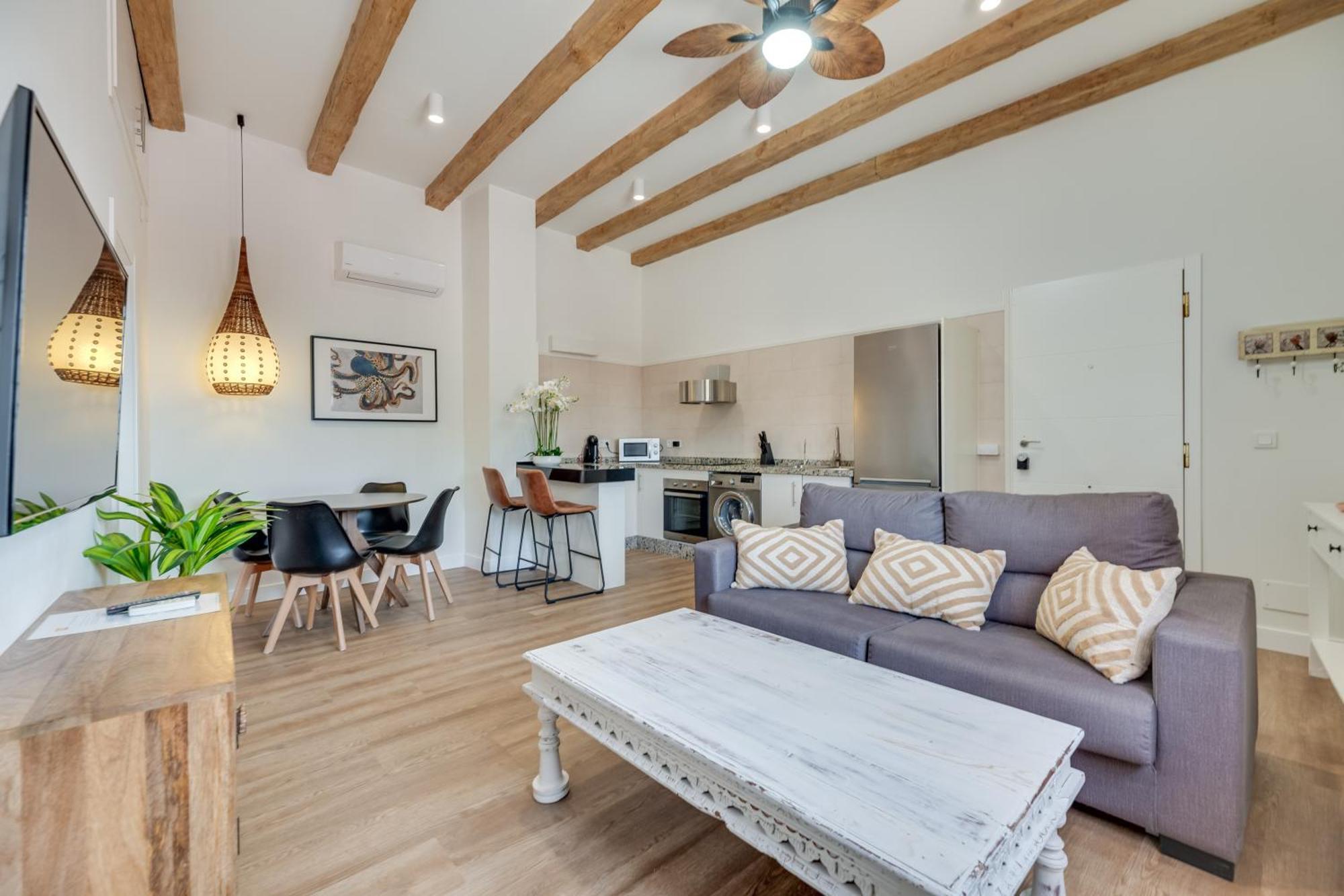 Apartmán Sea View With Shared Terrace Màlaga Exteriér fotografie